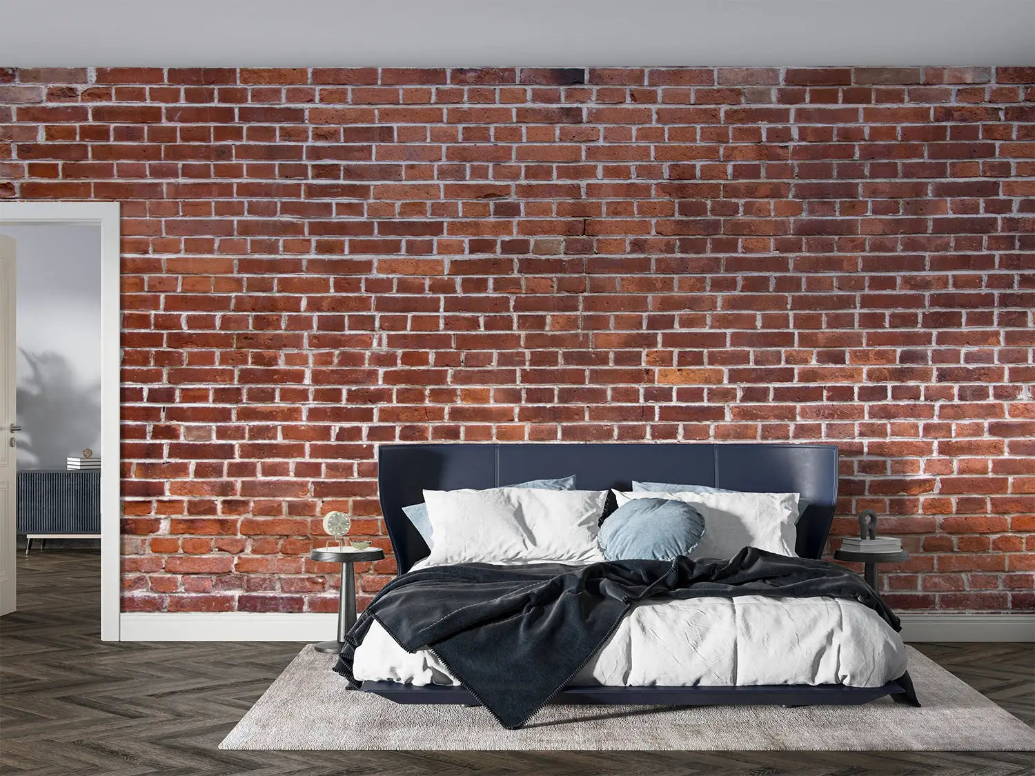 Red Brick Style Wallpaper - Second Image