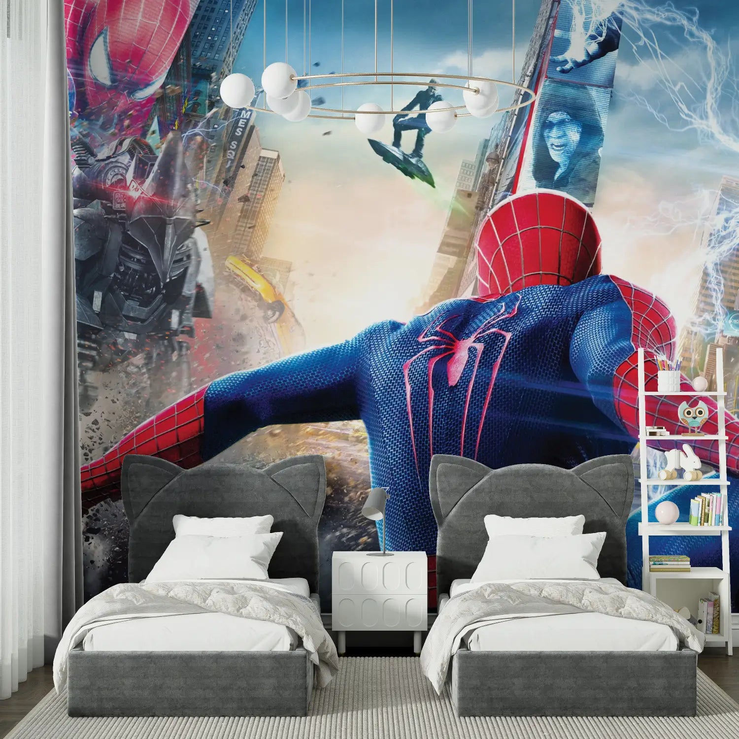 Papier Peint The Amazing Spiderman 2 - chambre spiderman