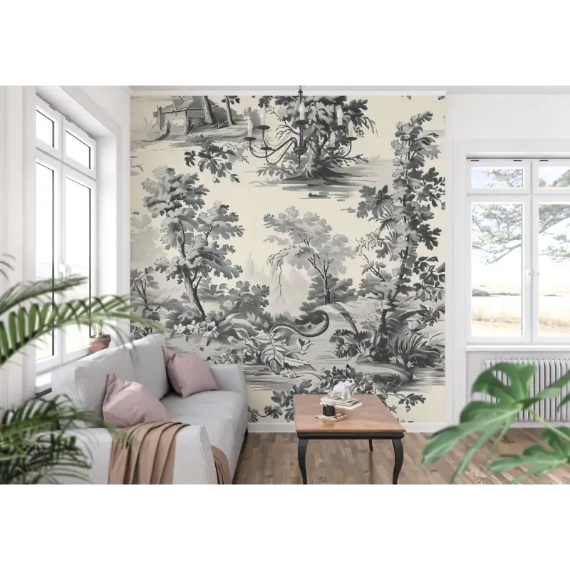 Toile De Jouy Struikbehang - Second Image