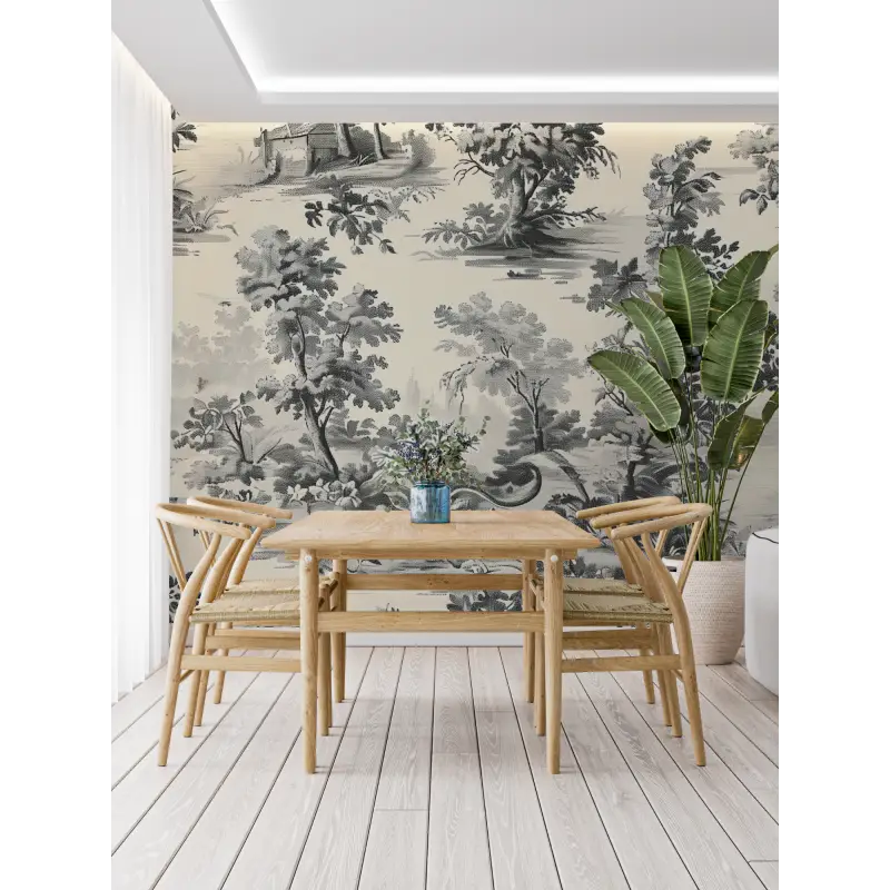 Toile De Jouy Struikbehang - Second Image