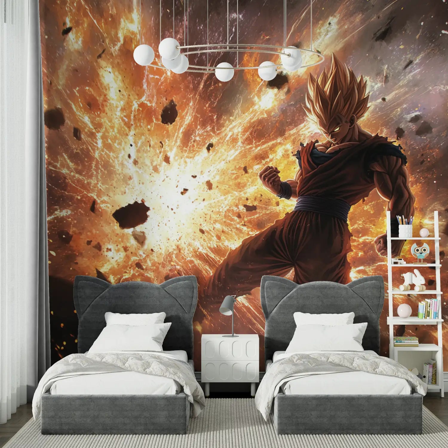 Vegeta explosie behang - Second Image