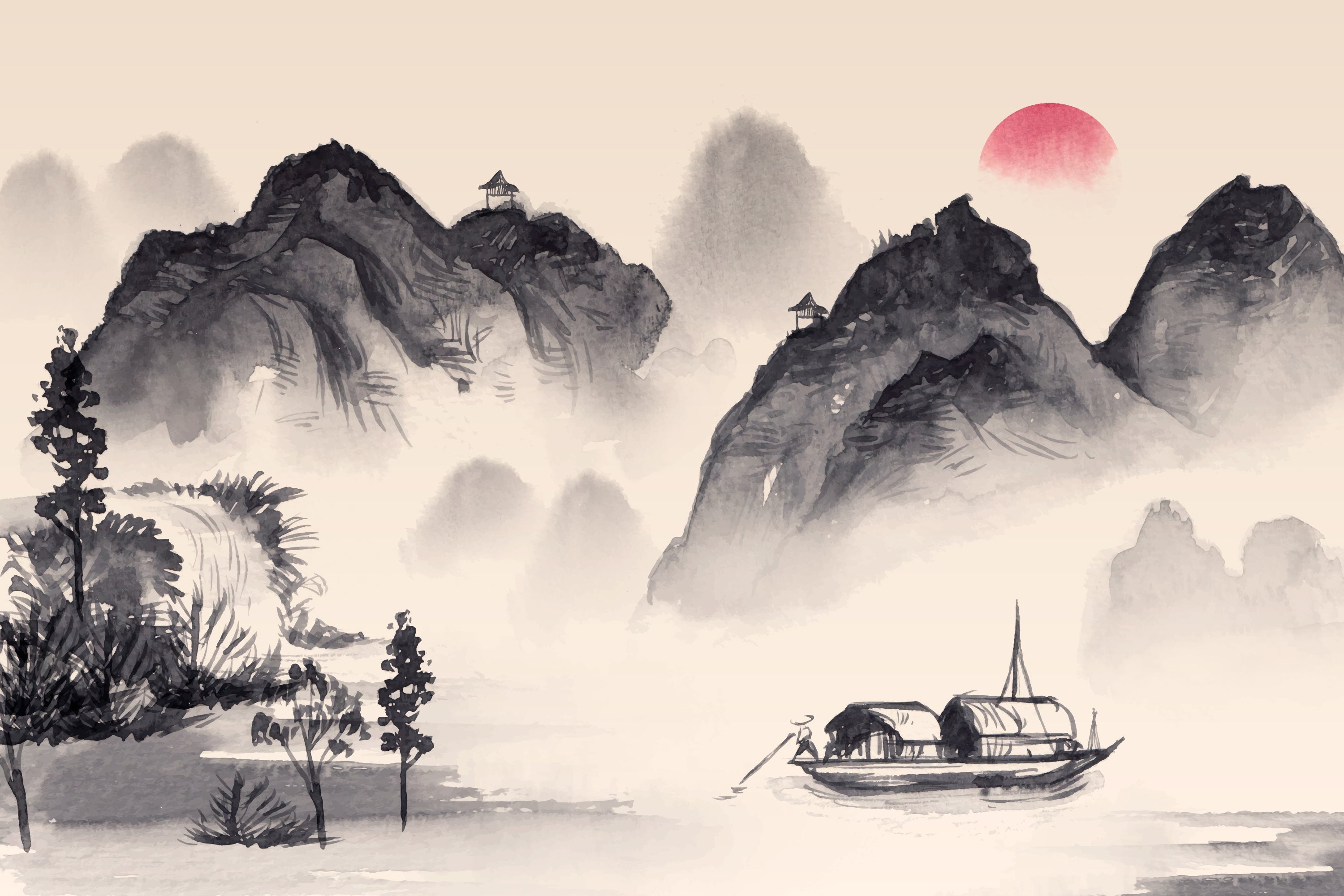 Papier Peint Japonisant