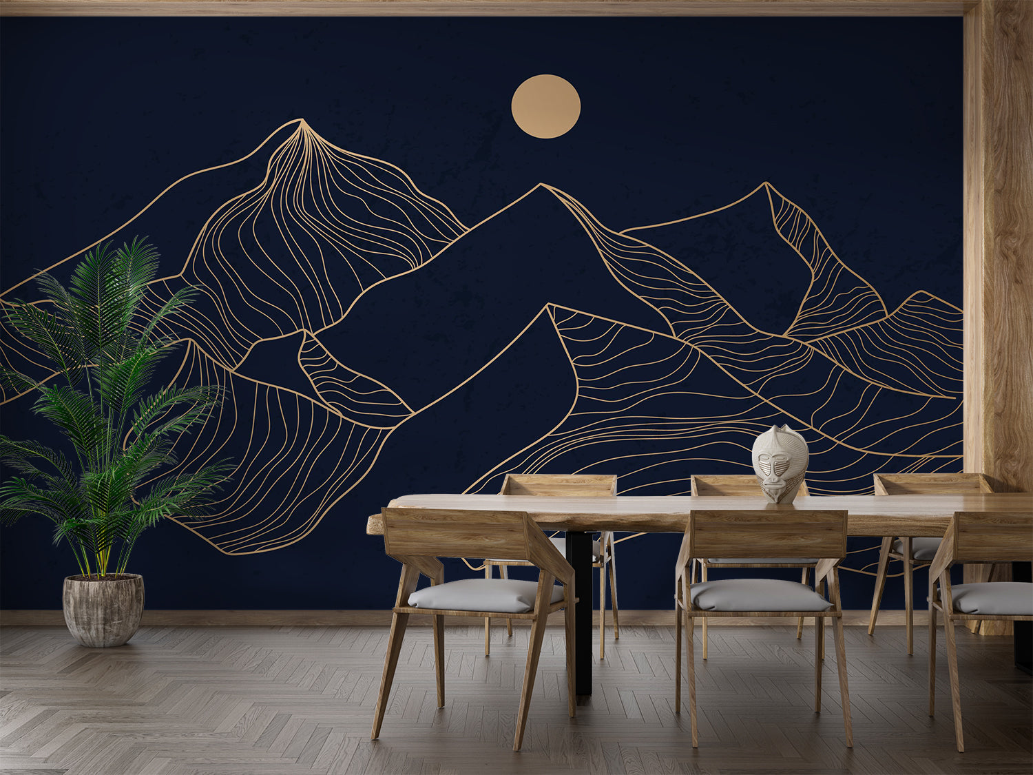 Papier Peint Panoramique Montagne Scandinave