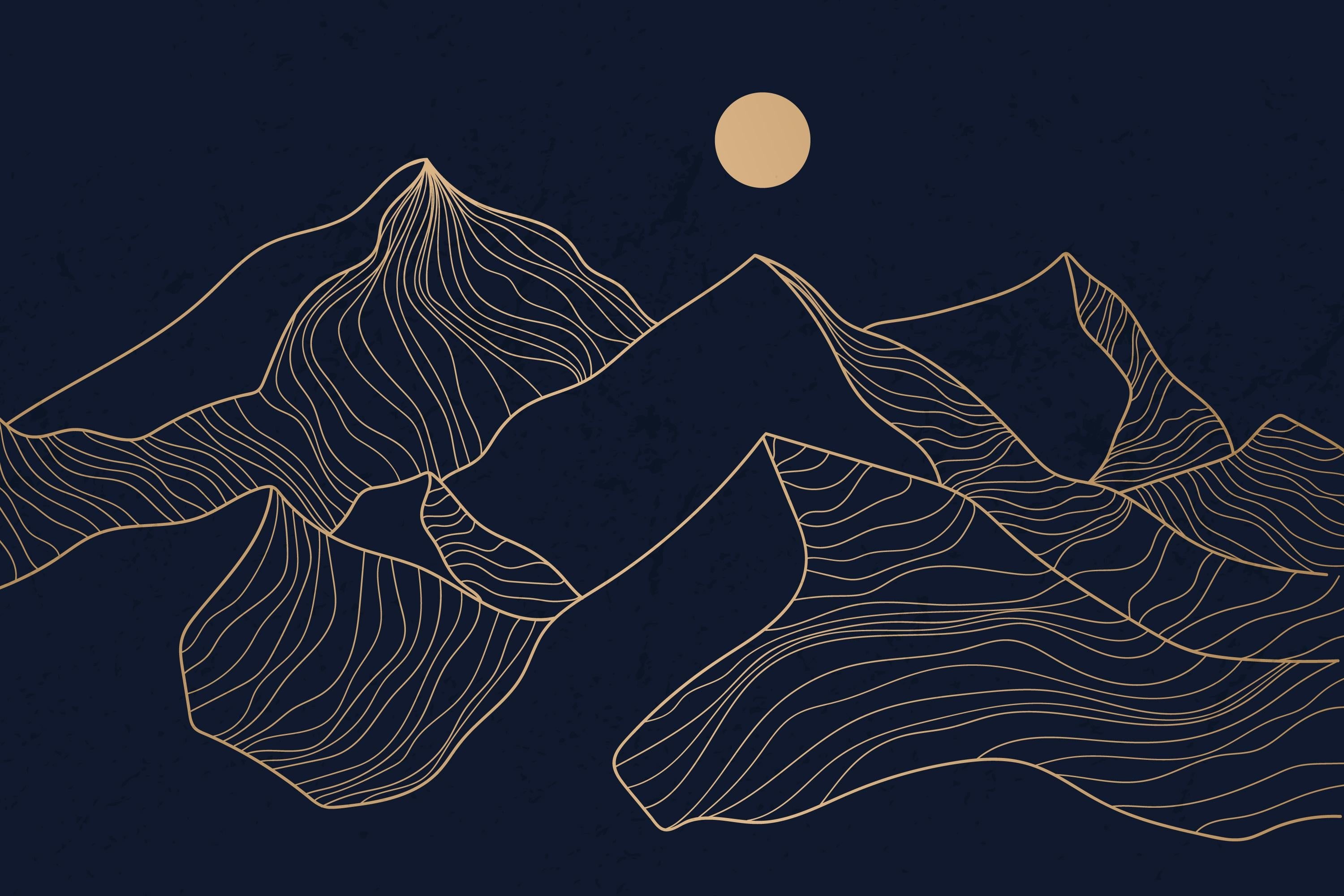 Papier Peint Panoramique Montagne Scandinave