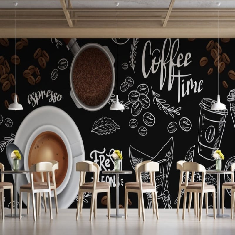 Papier Peint Café